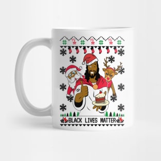 Black Lives Matter Christmas Mug